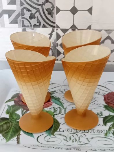 Vintage Sundae glasses