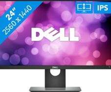Dell Pro P2418D 24" QHD 2K IPS, LED Monitor, HDMI, displayport and Vga, Fully adjustable stand.