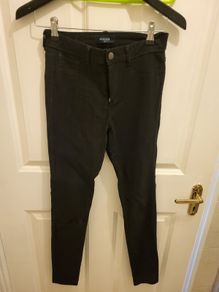 Pieces dark black jeans Medium Womens
