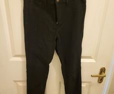 Pieces dark black jeans Medium Womens