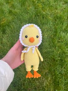 Crochet Baby Toy: Little Chick