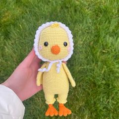 Crochet Baby Toy: Little Chick