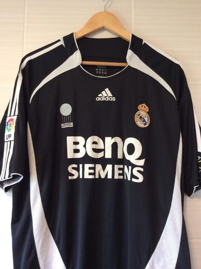 Real Madrid Jersey. Official Adidas Mens Away Jersey Season 2006-2007. Original From The Time. Not A Modern Remake.