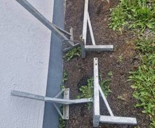 galvanised k and t brackets
