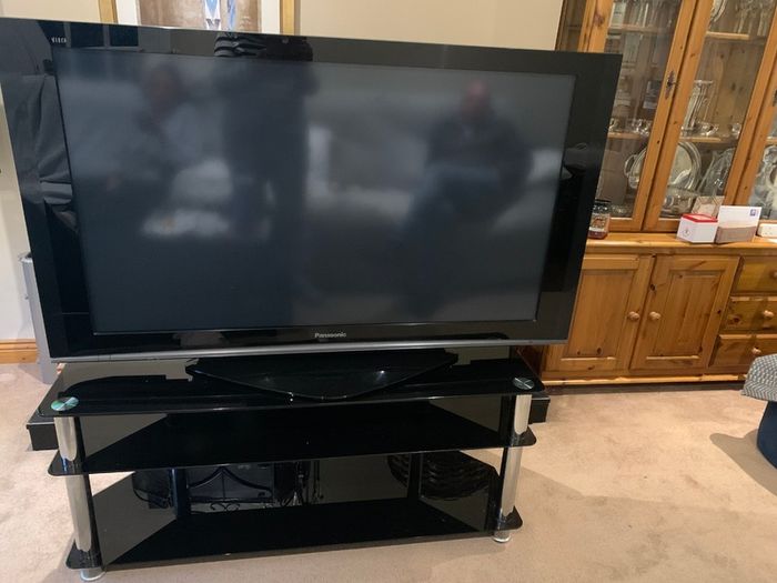 Panasonic TV with unit