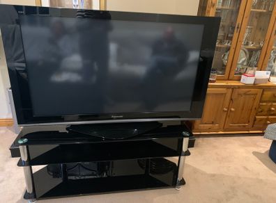 Panasonic TV with unit
