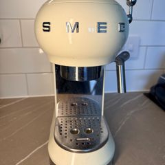 Smeg Espresso Coffee Machine - Cream - Excellent Condition