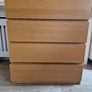 IKEA MALM Chest of Drawers (Oak Finish) Image 2