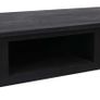 Console Table Black 110x45x76 cm Wood Image 8