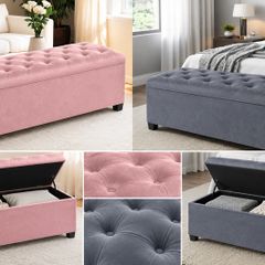 Bedroom bench with storage - FREE P&P