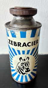 Vintage Metal Polish Tin