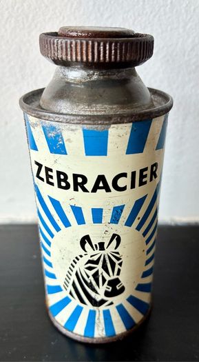Vintage Metal Polish Tin