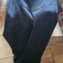 Ladies Cropped Saint James Navy Trousers Image 2