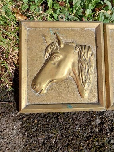 Brass Horses x 2