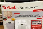 Tefal Ultracompact Steamer VC204865 Original Box and Manual  Excellent Condition