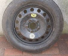 BMW spare wheel