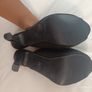 2x pair of high heels (white & black) - size 35 & 36 Image 8