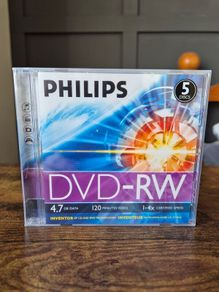 Philips DVD-RW 5 Disc Pack