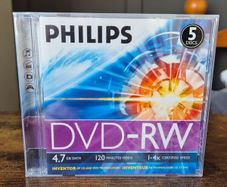 Philips DVD-RW 5 Disc Pack