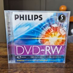 Philips DVD-RW 5 Disc Pack