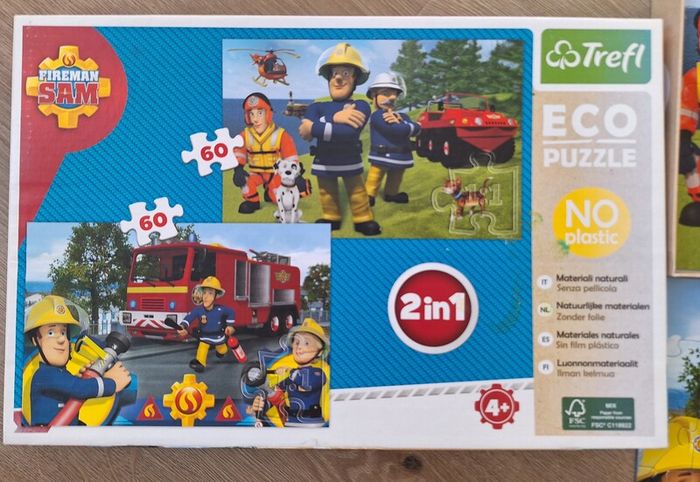 Fireman sam jigsaws 2 x 60 pce