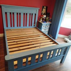 Solid Wood Double Bed Frame (4ft 6")