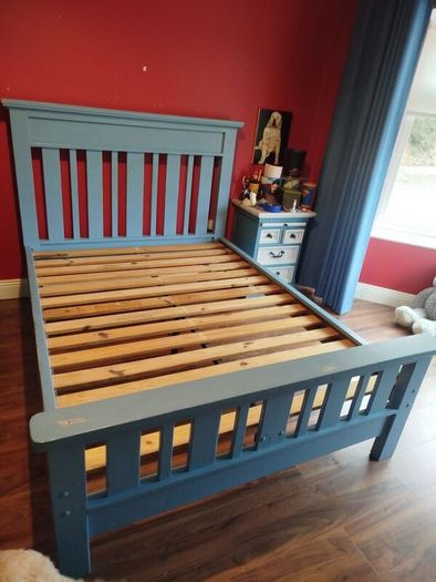 Solid Wood Double Bed Frame (4ft 6")