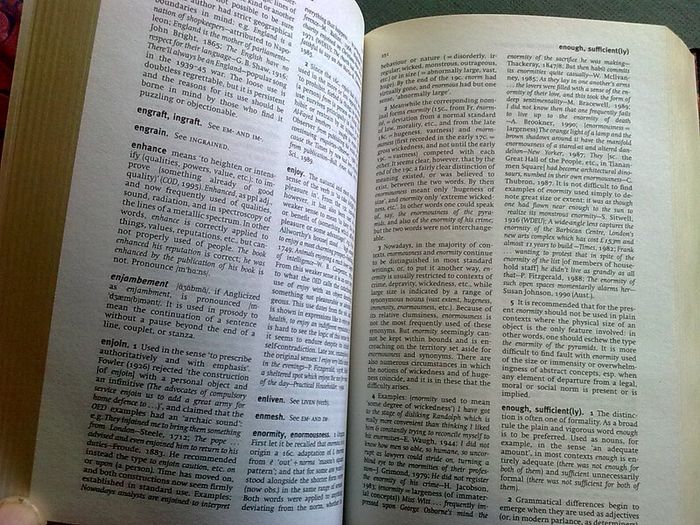 Dictionary &Thesaurus 4 volume matching set