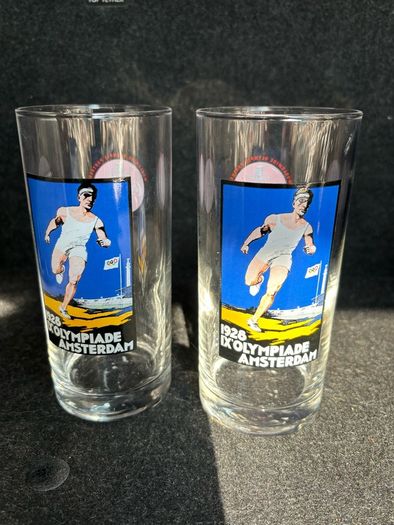 Vintage Coca Cola Atlanta 1996 Olympics Glasses