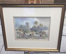 Art - James Mc Connell- Vintage Watercolour.