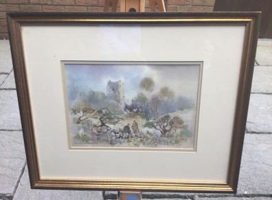 Art - James Mc Connell- Vintage Watercolour.