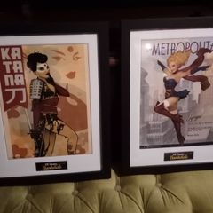 DC bombshells Framed pictures