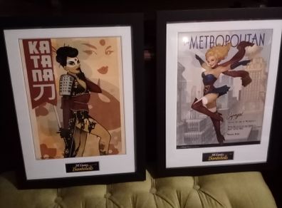 DC bombshells Framed pictures