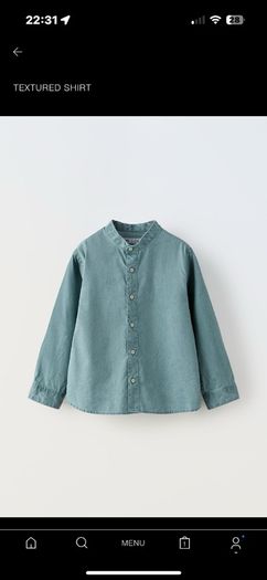 Zara boys bundle 2 X grandad shirts & jeans 11-12