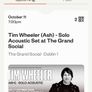 Tim Wheeler (Ash) Acoustic Show Grand Social Image 2