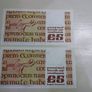 Irish 5 Pound Banknotes x 2 In Sequence Image 2