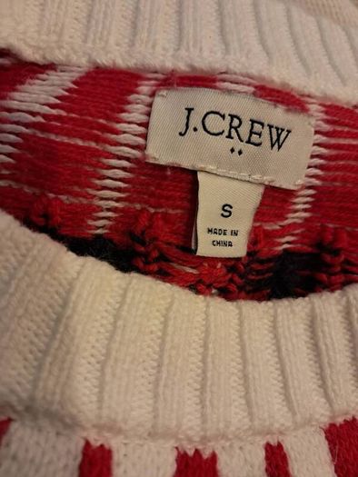 J.Crew Graphic Fair Isle Sweater