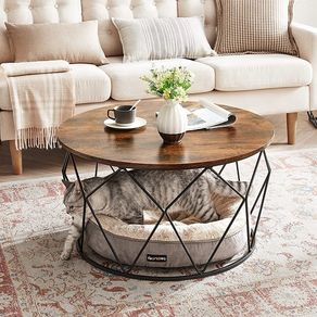 New Round Industrial Design Coffee Table - FREE P&P