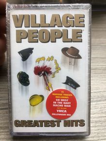 Village people greatest hits cassette tape
