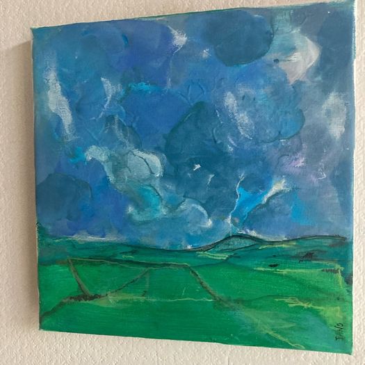 Original Abstract Painting Irish Art Original Landscape Art minimalist abstract art Jano Art