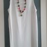TOPSHOP white dress Sz 12 Image 8