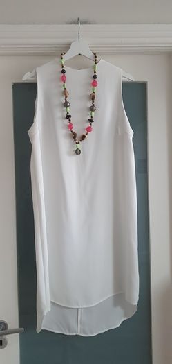 TOPSHOP white dress Sz 12