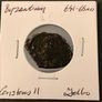 Byzantine Empire Emperor Constans II 641 AD Follis Image 3