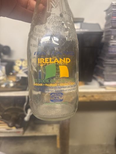 Italia 90 Milk Bottle