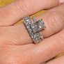 Diamond Wedding, Eternity, Engagement ring Image 5