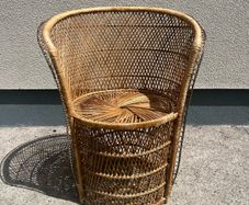 Ornamental Wicker Chair