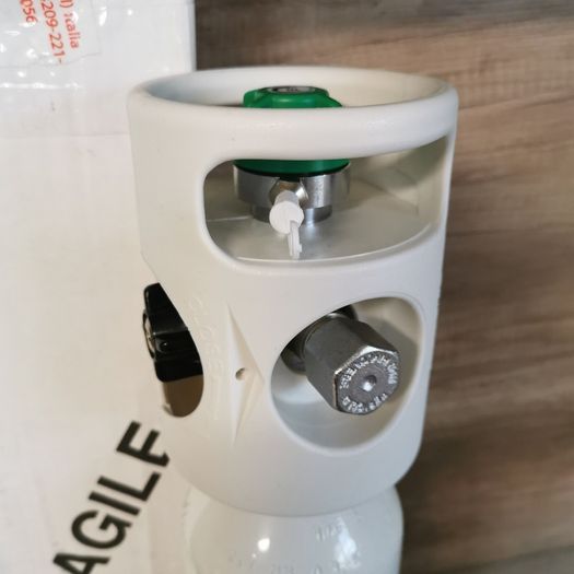 OXYGEN Gima Oxygen Cylinder 3, with reducer and cover - UNI - empty