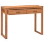 Desk with 2 Drawers 100x40x75 cm Recycled Teak Wood Image 3