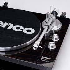 Dark Wood Turntable Record Player Bluetooth Turntable