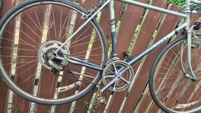 Classic raleigh road racing bike